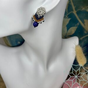 Boucles d’oreilles micro-macramé