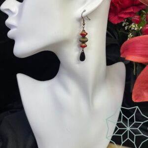 Boucles d&rsquo;oreilles Toupie