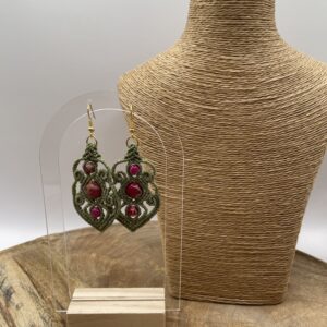 Boucles d’oreilles Camélia