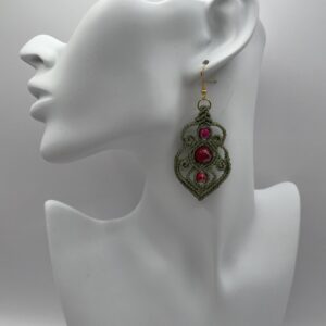 Boucles d&rsquo;oreilles Camélia